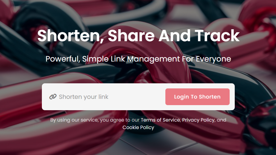 Branded URL Shortener Dashboard